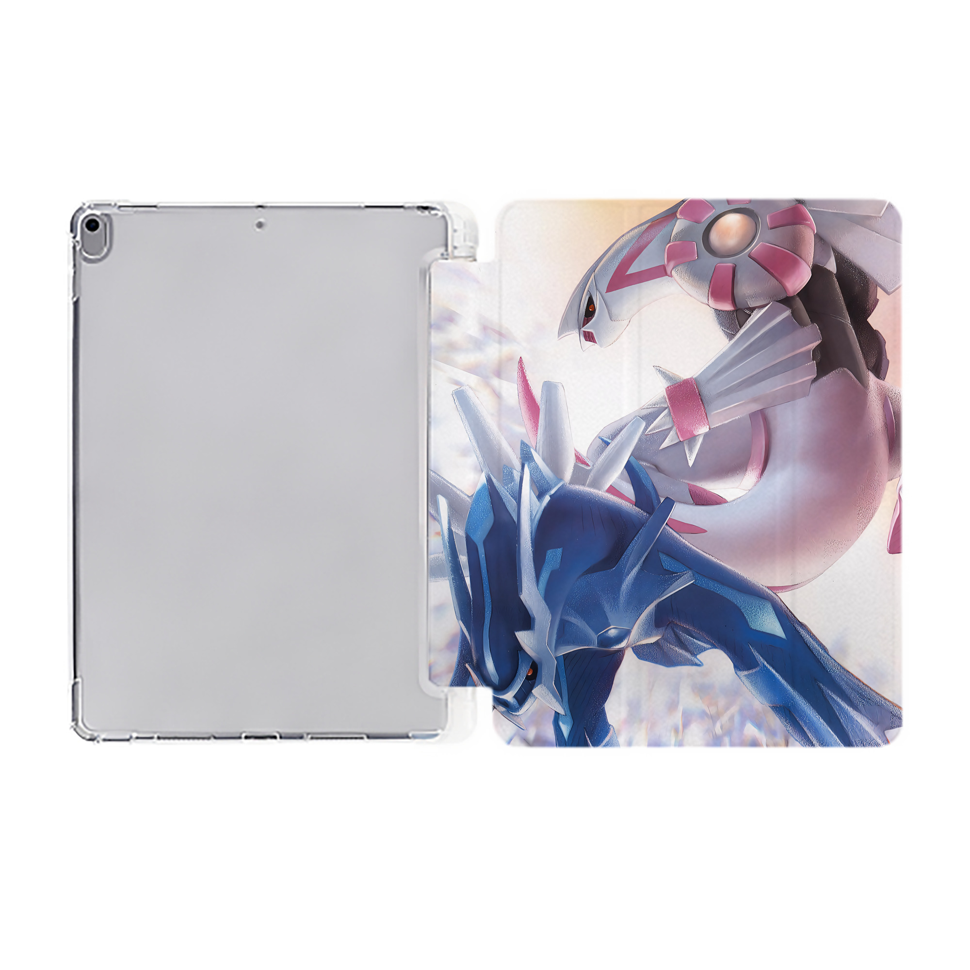 （画像用） ポケットモンスター Pokémon IPad ケース ペン収納付き 三つ折りスタンド PUレザー×シリコン 対応機種9.5/10.5/10.9インチ